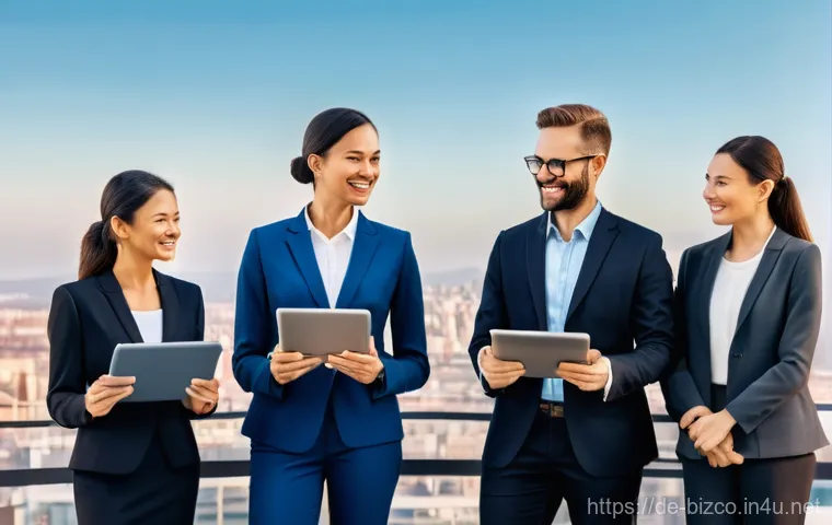 기업경영지도사와 경영 컨설턴트의 차이 - **Prompt:** An inspiring image focusing on an "internal enabler" facilitating growth. A female busin...